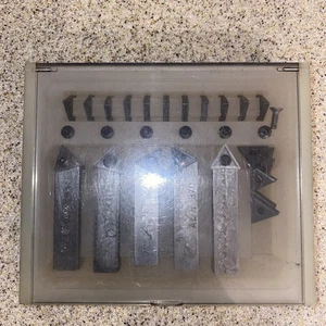 ACT Carbide Tip Indexable Threading Tool Bit Multiple Brands 17 Carbide Inserts - Picture 1 of 8