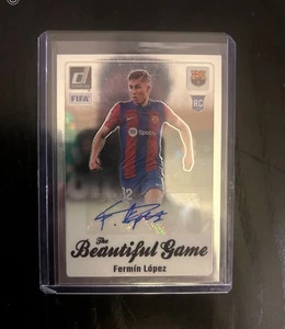2023-24 Panini Donruss #BG-FLZ Fermín López El Hermoso Juego Automático RC Barcelona - Imagen 1 de 2