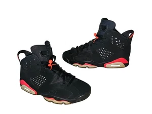 Jordan 6 Retro Black Infrared (2019) Turnschuhe – 384664-060 Herren Größe 9 - Bild 1 von 10