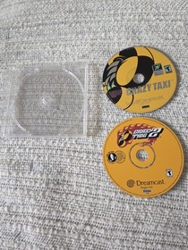 Crazy Taxi 1 & 2 (Sega Dreamcast, 2000) DISC ONLY! TESTED! 