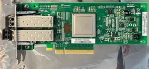 HP QLOGIC 8GB Dual Port PCIE FC HBA AJ764-63002 - Afbeelding 1 van 4