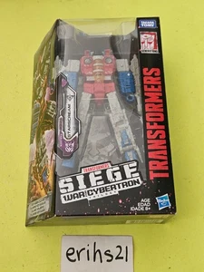 Transformers War For Cybertron Siege Starscream Voyager Class WFC-S24 Seeker  - Imagen 1 de 4