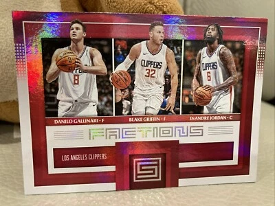 NBA 2017-18 Panini Status Factions LA Clippers Danilo Gallinari Griffin Jordan - Image 1 of 2
