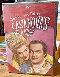 Casanova's Big Night DVD 1954 Bob Hope Joan Fontaine Basil Rathbone Full Screen - Picture 1 of 9