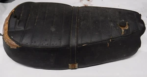 VINTAGE OEM YAMAHA ENDURO MOTORCYCLE 70'S 80'S BLACK WITH STRAP LOC O9-5 - Picture 1 of 15