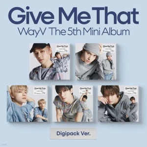 K-POP WayV 5th Mini Album [Give Me That] Digipack Random CD+Book+P.Card+F.Poster - Picture 1 of 6