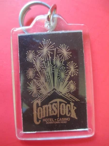 Vintage Comstock Casino Reno New Key  Holder - Imagen 1 de 1