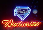 New San Diego Padres Logo Neon Light Sign 14&quot;x10&quot; Lamp Display Beer Glass Bar for sale