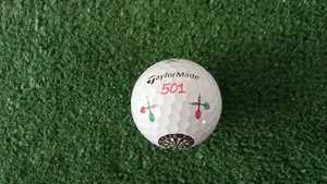 Collectable Golf Ball - Darts 501 TaylorMade TP5x Pix - Picture 1 of 4