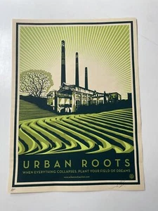 SELTEN SHEPARD FAIREY ARTISTS PROOF AP URBAN ROOTS 2011 SIGNIERT SIEBDRUCK - Bild 1 von 10