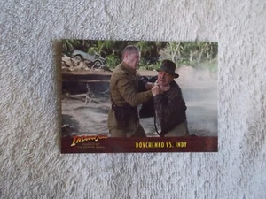 Indiana Jones & Kingdom of the Crystal Skull "DOVCHENKO vs INDY" #60 Trade Card - Picture 1 of 2