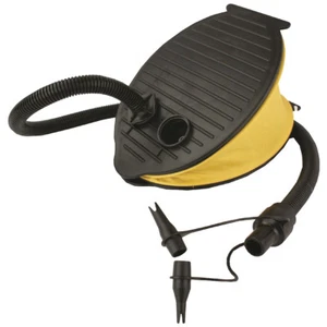 Highlander Whirlwind Bellows 2L Airbed Foot Pump Inflate Deflate Blow Up Camping - Picture 1 of 1