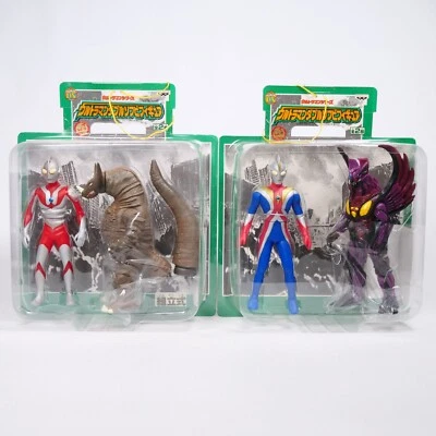 Ultraman & Ultraman Cosmos Double soft vinyl figure Complete set Lot of 2 - Image 1 of 4