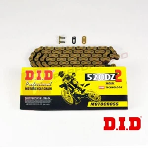 DID 520 Pitch DZ2 Motocross Chain to fit KYMCO MX50ER Quad 00-07 - Picture 1 of 1