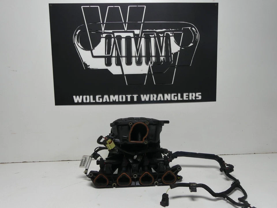 Jeep TJ Wrangler 2003-04 OEM 2,4 L colector de admisión con riel de combustible y arnés CC 69UD Foto 1 de 4