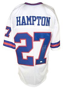 Rodney Hampton autographed signed jersey NFL New York Giants PSA COA