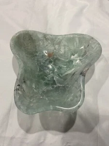 Beautiful Green Fluorite Bowl - Picture 1 of 7