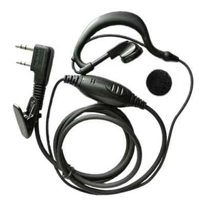 10 Earphone Microphone Mic Earpiece Headset PTT For Kenwood Puxing PX-777 PX888 - Picture 1 of 6