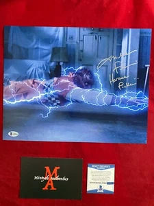 FOTO 11x14 firmada autografiada por MITCH PILEGGI! ¡CHOQUE! BECKETT CERTIFICADO DE AUTENTICIDAD HORACE PINKER - Imagen 1 de 1