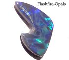 46,3 Carat Huge Edel-Black Opal Gem Grün-türkise-blau! Video Flashfire-Opals