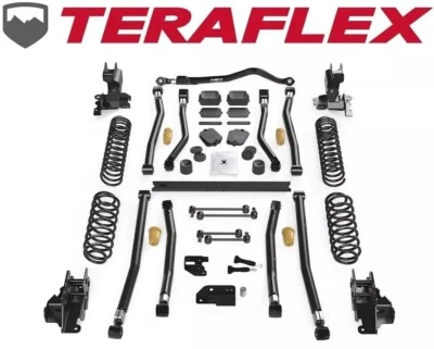 TeraFlex 3.5” CT3 Long Arm Suspension Lift Kit 2021-25 Jeep Wrangler JLU 392 V8 - Image 1 of 4