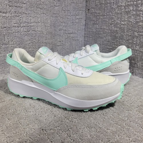 Scarpe da ginnastica Nike Waffle Debut da donna taglia 9 5 US bianche come nuove FZ3772 100