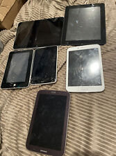 Lot of 6 Various Sized Tablets UNTESTED For Parts or Repair