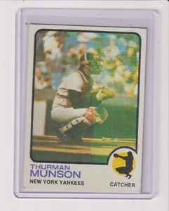 1973 TOPPS #142 THURMAN MUNSON IN VG CONDITION - NEW YORK YANKEES - Picture 1 of 1