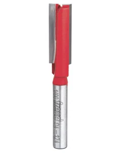 Broca de enrutador recta de doble flauta de carburo Freud 04-124 de 3/8 de diámetro x 2-1/2 L in. - Imagen 1 de 2