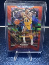 2019-20 Panini Prizm Magic Johnson Ruby Wave #25