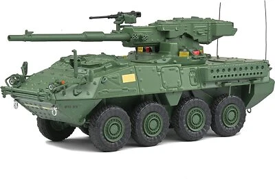 Solido War Master 1:43 Scale M1128 MGS Stryker Military Tank Green Camo Replica - Image 1 of 4