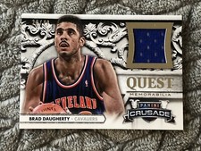 2013-14 Panini Crusade Quest Memorabilia /49 Brad Daugherty #29