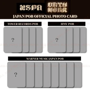 PSL aespa 1st SINGLE Dirty Work JAPAN POB OFFICIAL PHOTO CARD - Bild 1 von 13