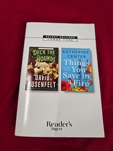 Reader's Digest Large Type PB Katherine Center David Rosenflet 2 Books 2021 - Picture 1 of 11