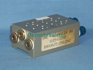SMC EVV5Z5-41-031-01F Mehrfachplatte/ multiple unit base plate VZ5143_VZ5443 - Picture 1 of 2