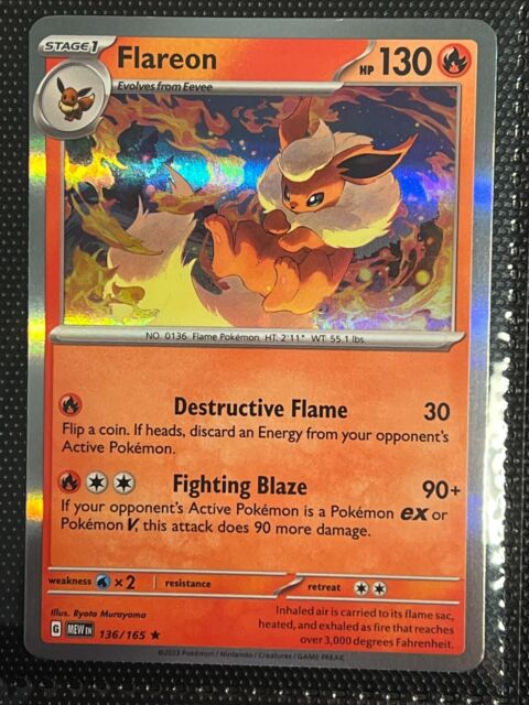 Jogos de Cartas - Pokemon Box Flareon Vmax - 31093 Copag