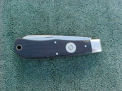 Navaja de Bolsillo CAMILLUS N.Y. U.S.A. Safari Series CSS-1 Buffalo Scene Lg Trapper Foto 1 de 4