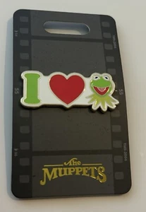 Disney The Muppets I Heart Love Kermit The Frog Muppet Studios Exclusive Pin - Bild 1 von 1