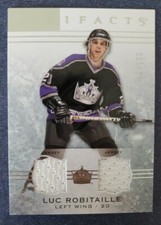 2014-15 Upper Deck Artifacts Silver Jersey/Numbered  51/125  Luc Robitaille #21