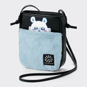 chiikawa GU Shoulder bag pouch momonga black blue - Picture 1 of 1