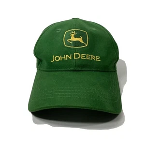John Deere Cap Mütze verstellbarer Riemen Cary Francis grün Logo - Bild 1 von 10