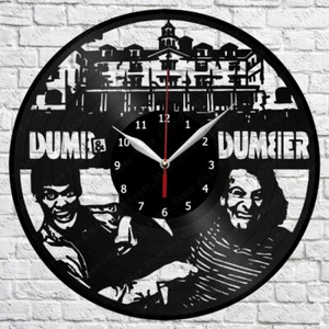 Dumb&Dumber Vinyl Record Wall Clock Art Decor Original Gift 12'' 30cm 2125 - Picture 1 of 12