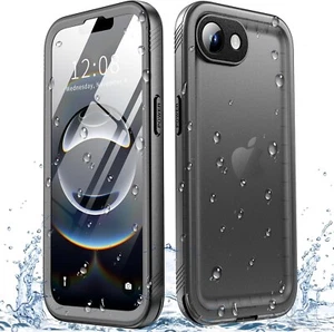 iPhone 16e Waterproof Phone Case - Built in Screen & Lens Protector, 6.1 inch - Zdjęcie 1 z 8