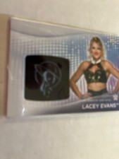 Lacey evans super star logo patch commemorative wrestling card See scan