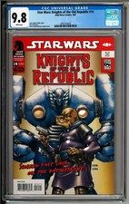 Knights of the Old Republic #14 (2007) CGC 9.8 White Pages! Star Wars Dark Horse