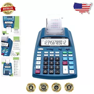 Lightweight 10-Key Printing Calculator with Easy Paper Load - Business Essential - Picture 1 of 8