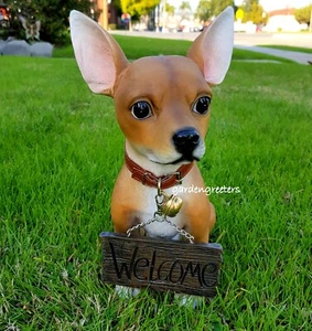 Chihuahua Statue Chihuahua Figurine Dog Statue Chihuahua decor - Picture 1 of 4