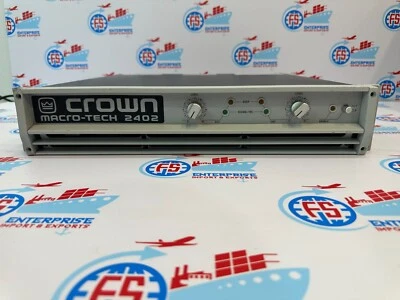 Crown Macro-Tech 2402 2-Channel Power Amplifier - Image 1 of 4