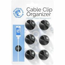Cubierta de Cable Cable De Enchufe Organizador de protector de rosca Abrazaderas de sujeción Hub 