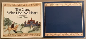VG 1988 HC DJ First Edition Giant Who Had No Heart Linda Allen Tasha Tudor - Picture 1 of 9